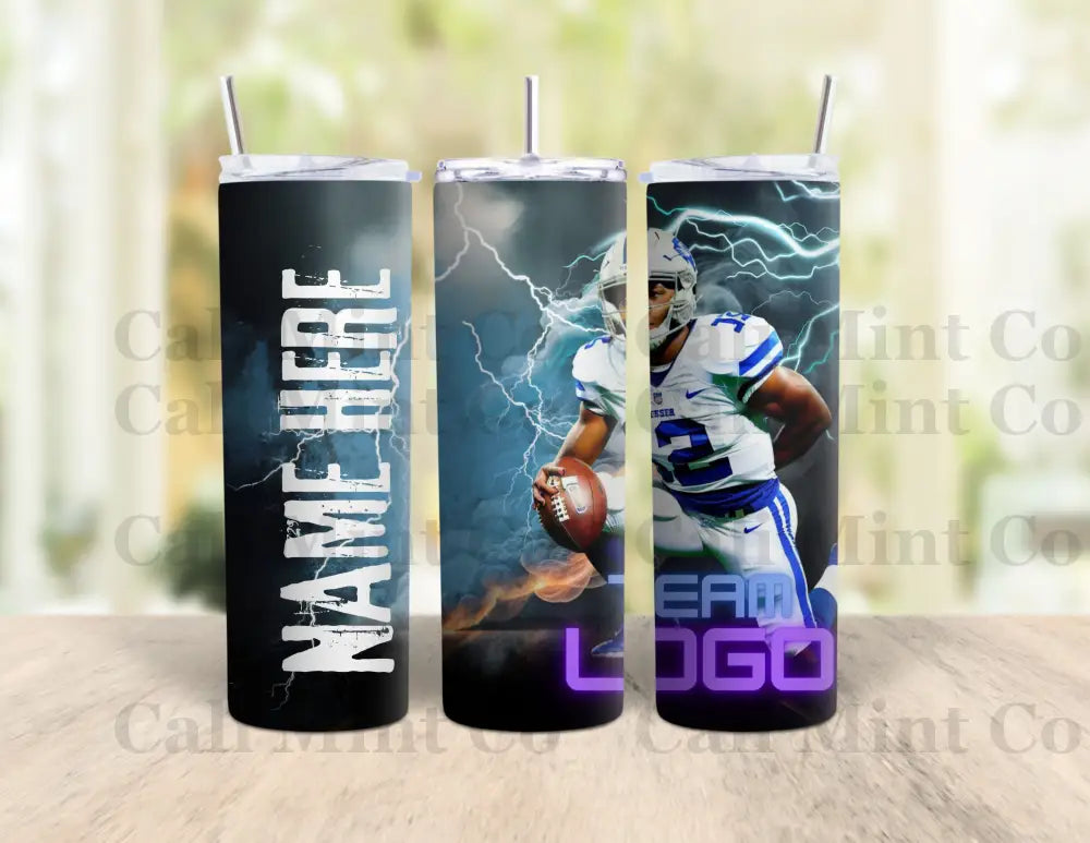 Custom Sports Photo Tumbler *Multiple Designs Tumbler