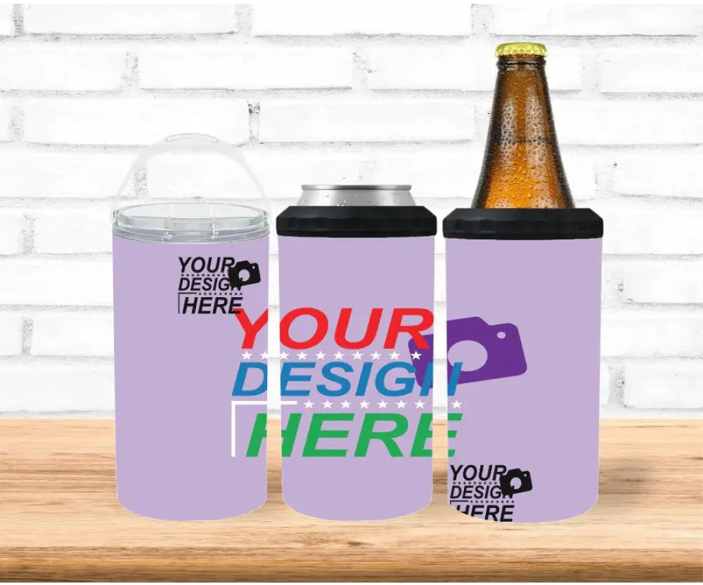 Design Your Own 4 In 1 Can Cooler Tumbler Tumbler