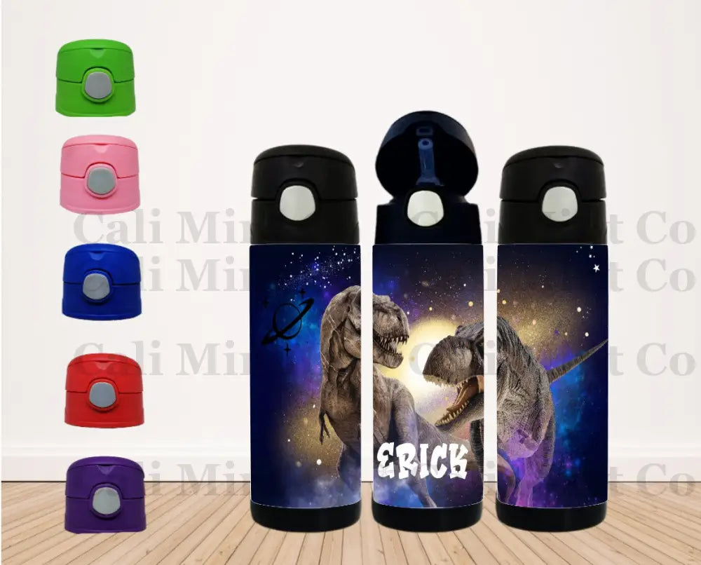 Dinosaur Custom Name Kid Tumbler Tumbler