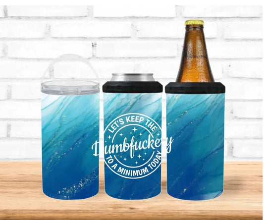 Dumbfuckery 4In1 Tumbler ~ 3 Colors To Choose From Drinkware