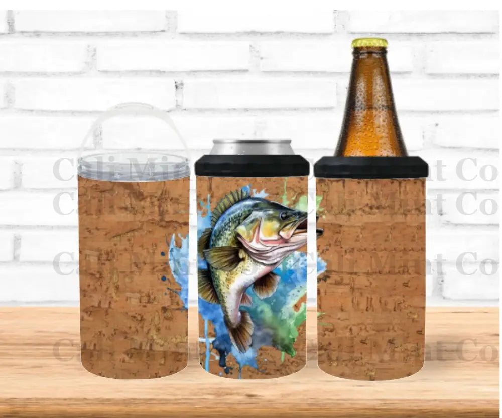 Fishing Wood Style 4In1 Tumbler Drinkware