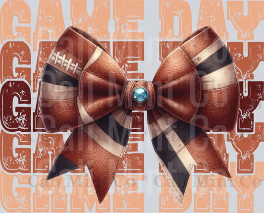 football Game Day Bow
