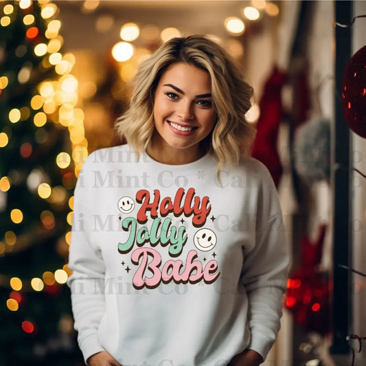 Holly Jolly Babe Sweatshirt