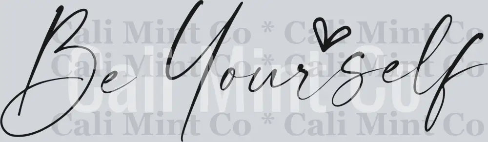 inspirational  Be Yourself svg