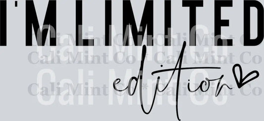 inspirational  limited edition svg