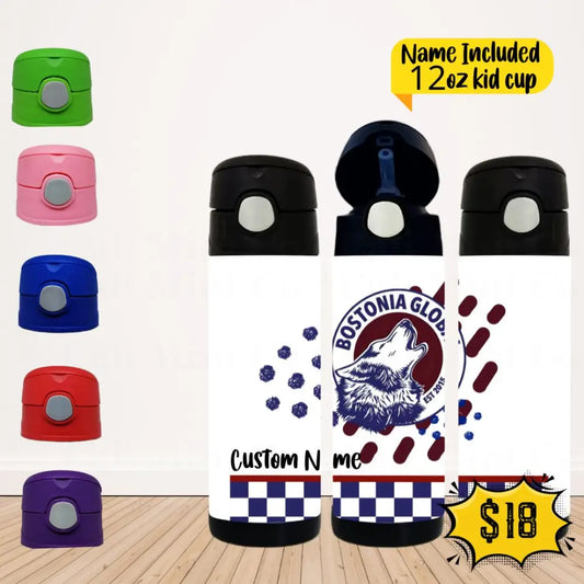 Kid Tumblers- Bostonia- Checkered Tumbler