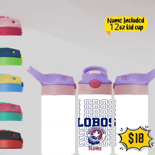 Kid Tumblers- Lobo Tumbler