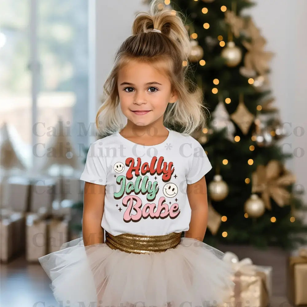 Little Holly Jolly Babe Shirt