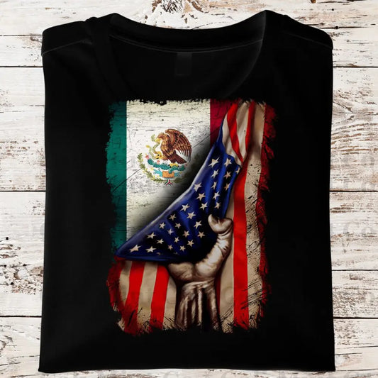 Mexican American Flag Shirt (Hps141)