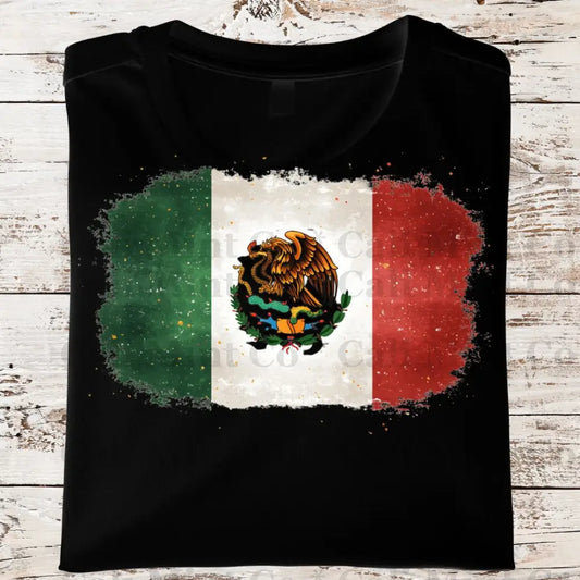 Mexican Flag Design Shirt (Hps143)