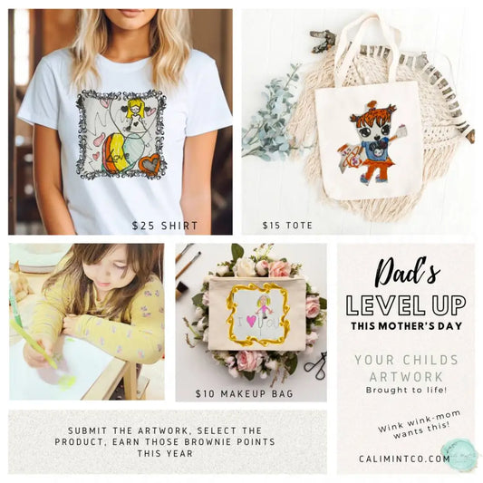 Mother’s Day Child Art Collection Shirt