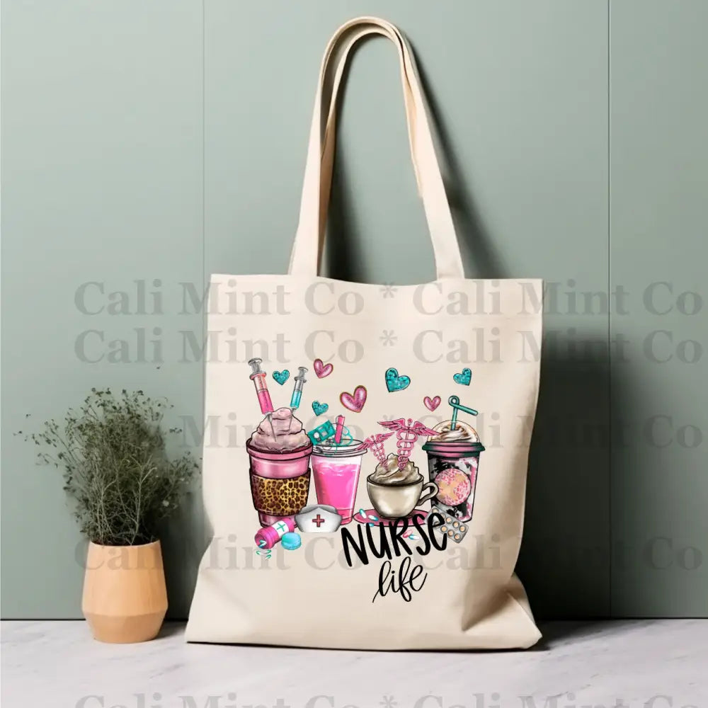 Nurse Life Tote Bag