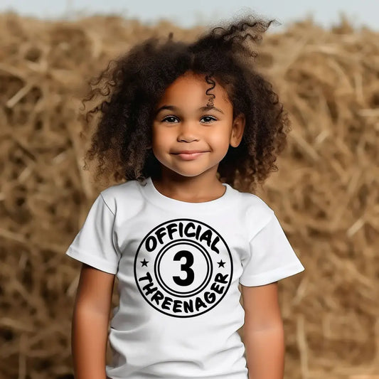 Official Threenager Child Shirt