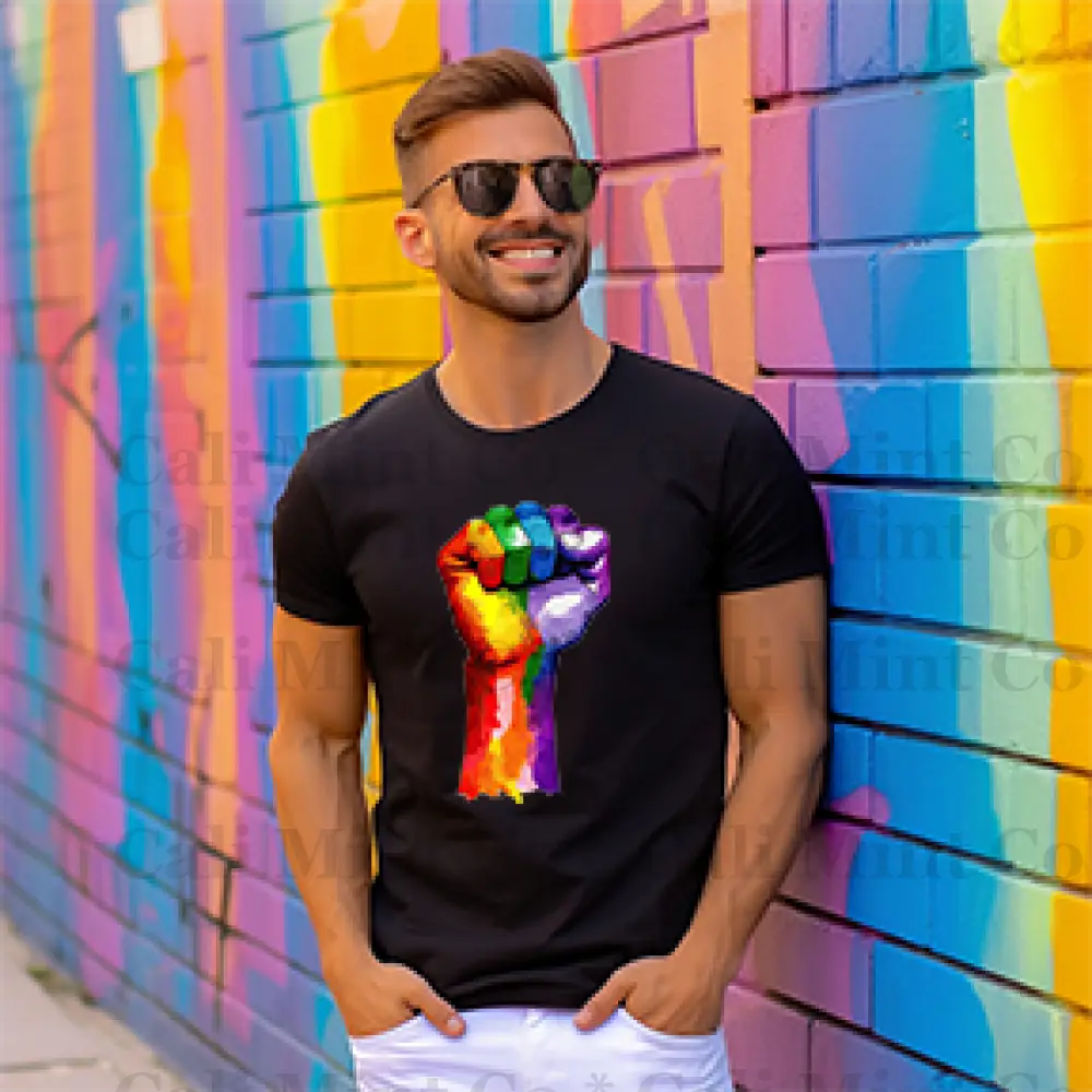 Pride Rainbow Fist Shirt