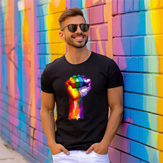 Pride Rainbow Fist Shirt