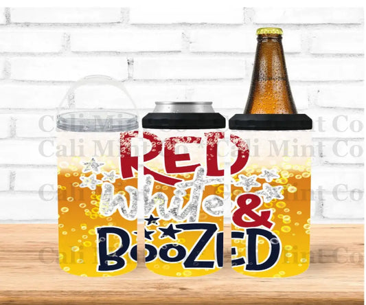 Red White & Boozed 4In1 Tumbler Drinkware