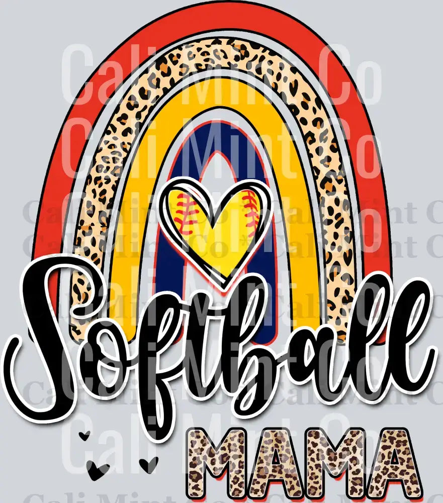 Rms0073-10 softball mama