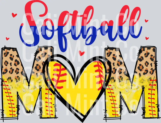 Rms0073-8 softball mom
