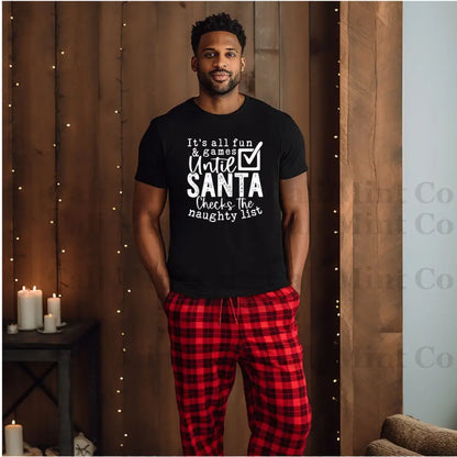 Santa’s Naughty List Shirt