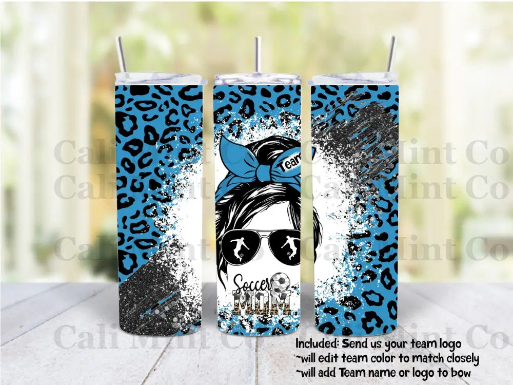 Select Your Sport Mom Tumbler *Customized With 1 Color And Team Logo Or Name Drinkware