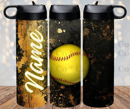 Smashing Softball Tumbler Tumbler