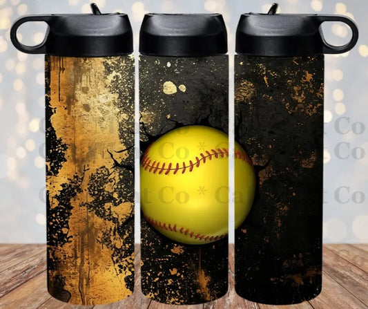 Smashing Softball Tumbler Tumbler