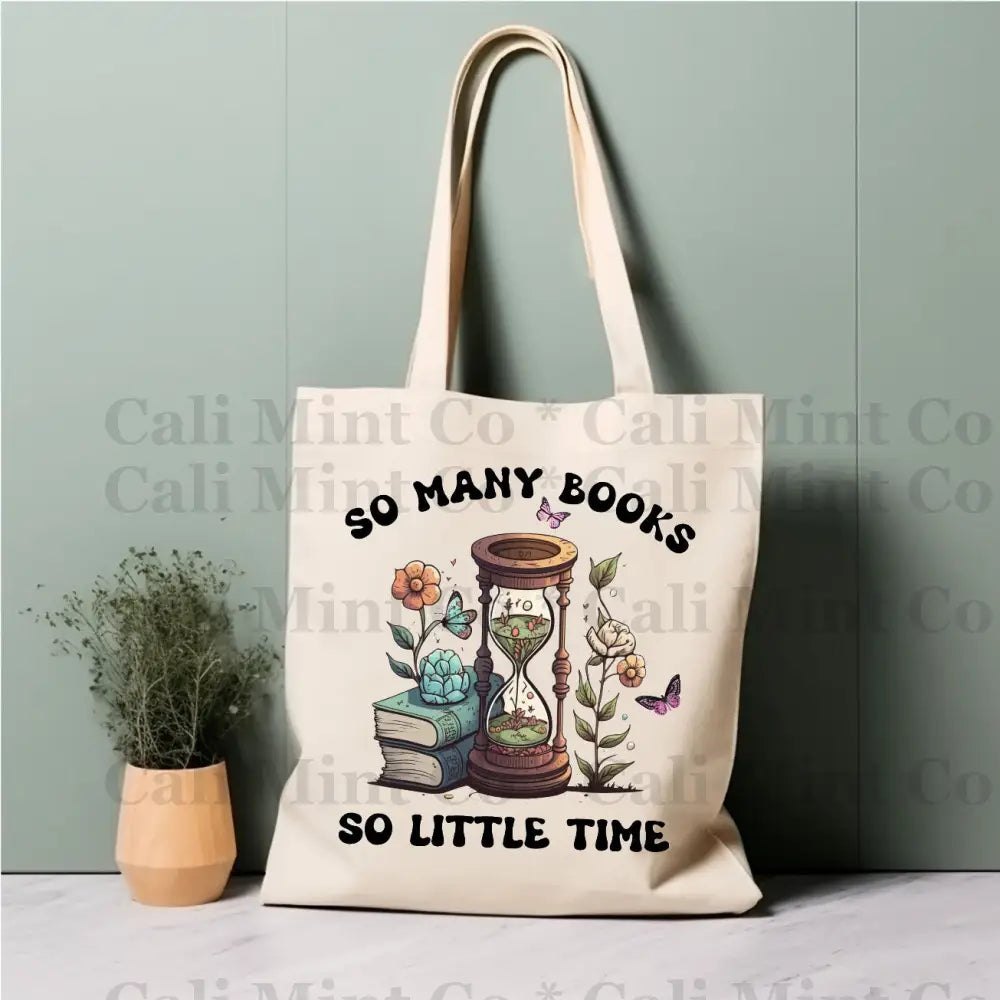 So Many Books To Read Tote Bag