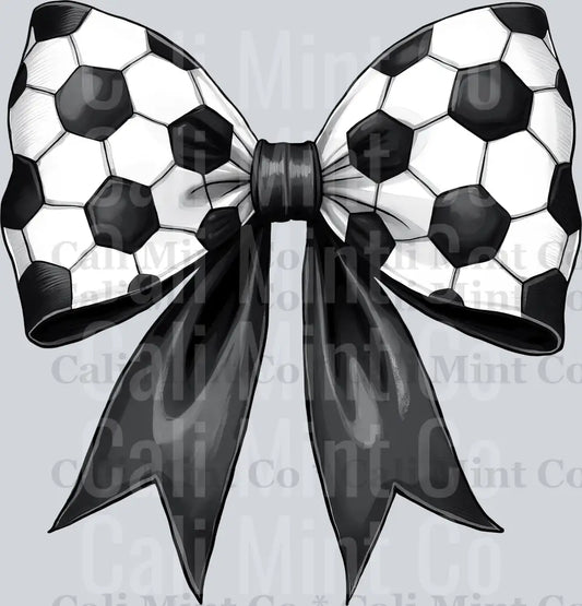 Soccer Coquette Bow