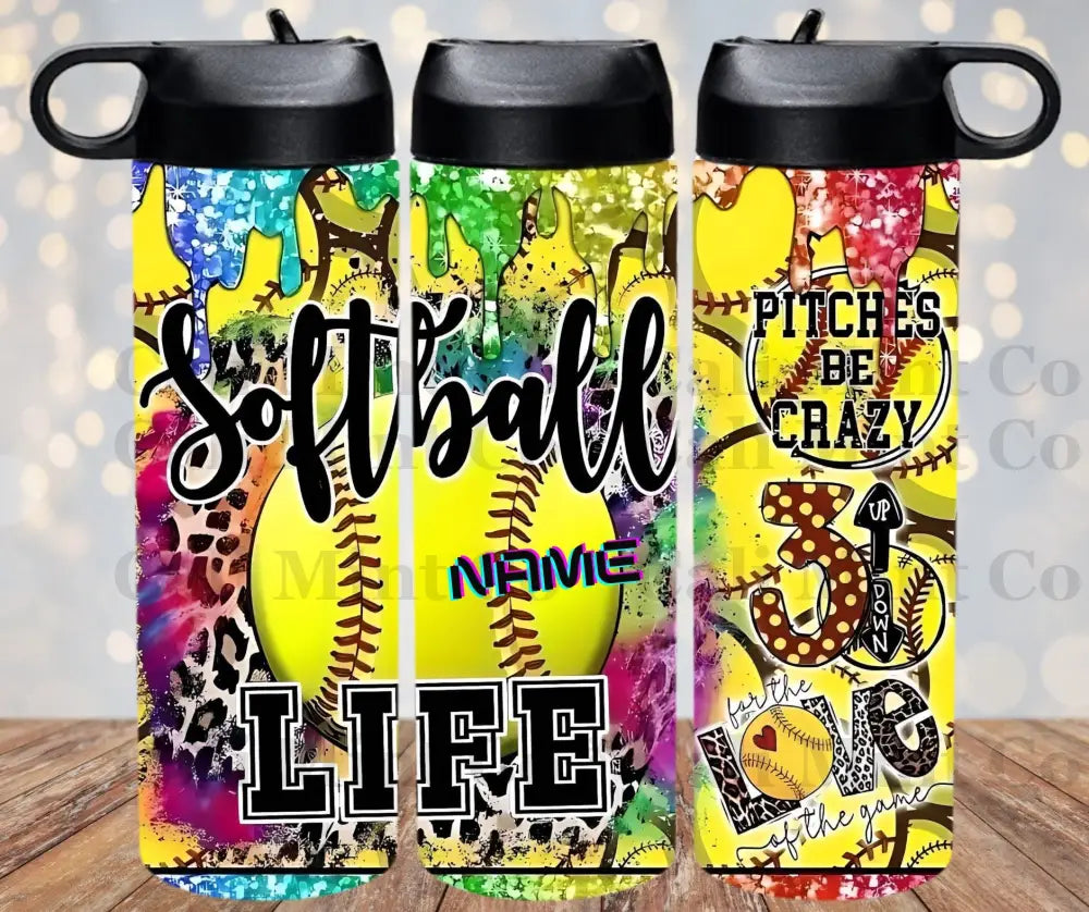 Softball Life Tumbler Tumbler