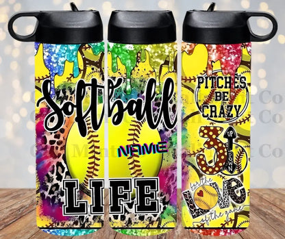 Softball Life Tumbler Tumbler