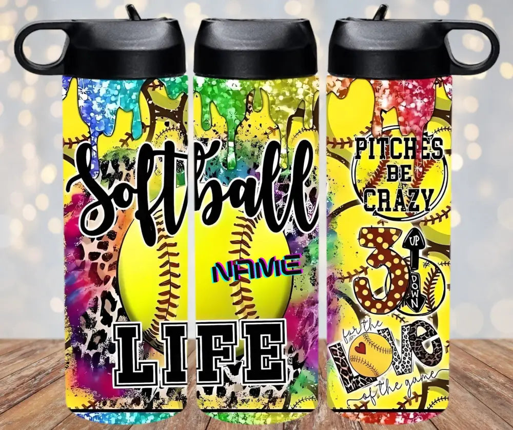Softball Life Tumbler Tumbler