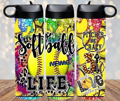Softball Life Tumbler Tumbler