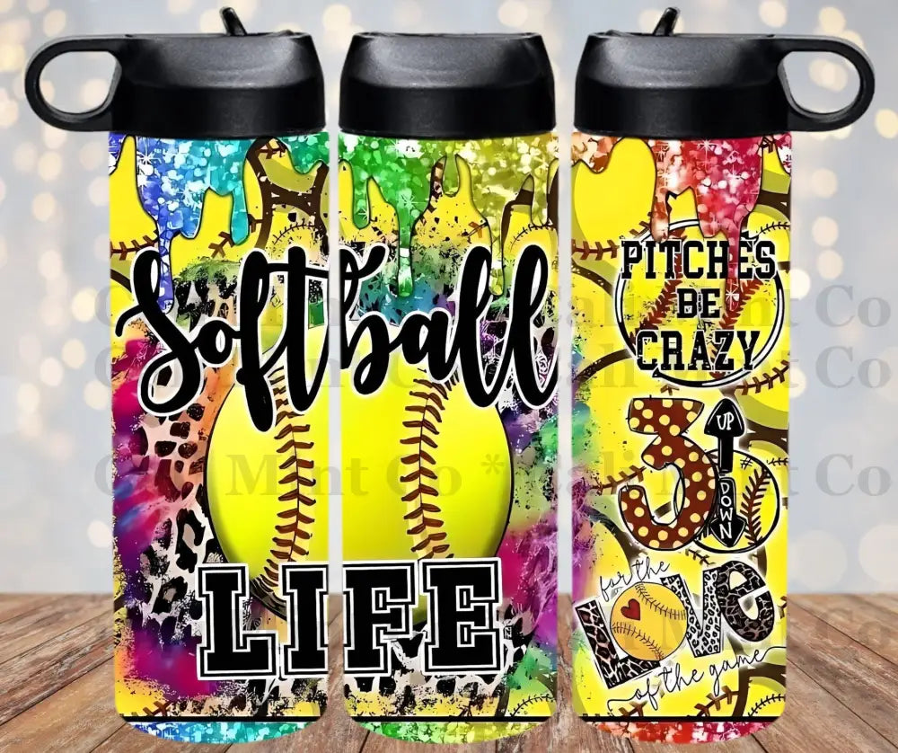 Softball Life Tumbler Tumbler