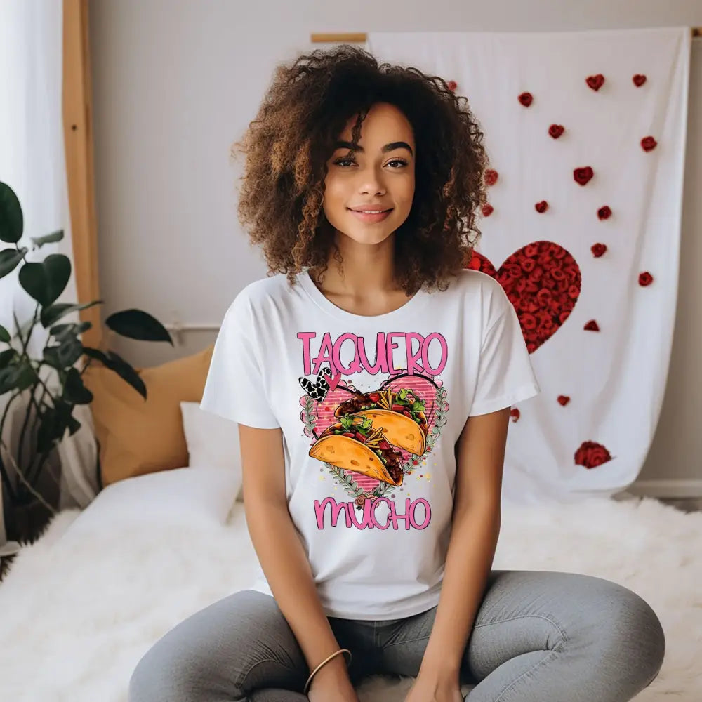 Taquero Mucho Valentine Shirt