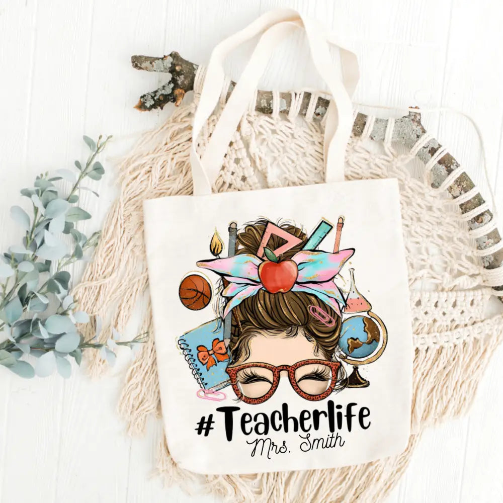 Teacher Life 2Tote Bag Tote