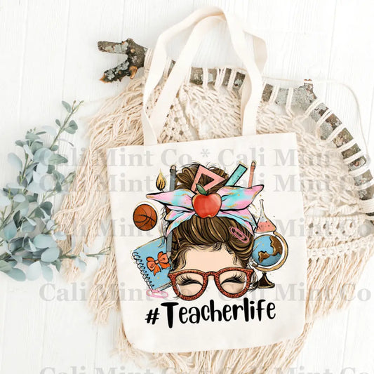 Teacher Life 2Tote Bag Tote