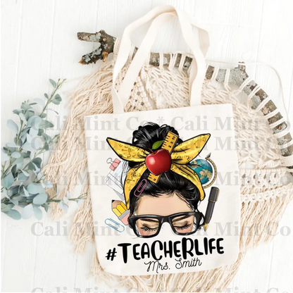 Teacher Life Tote Bag