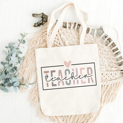 Teacher Pastel Colors 2 Tote Bag