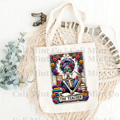 Teacher Tarot Tote Bag