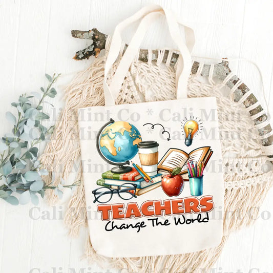 Teachers Change The World2 Tote Bag