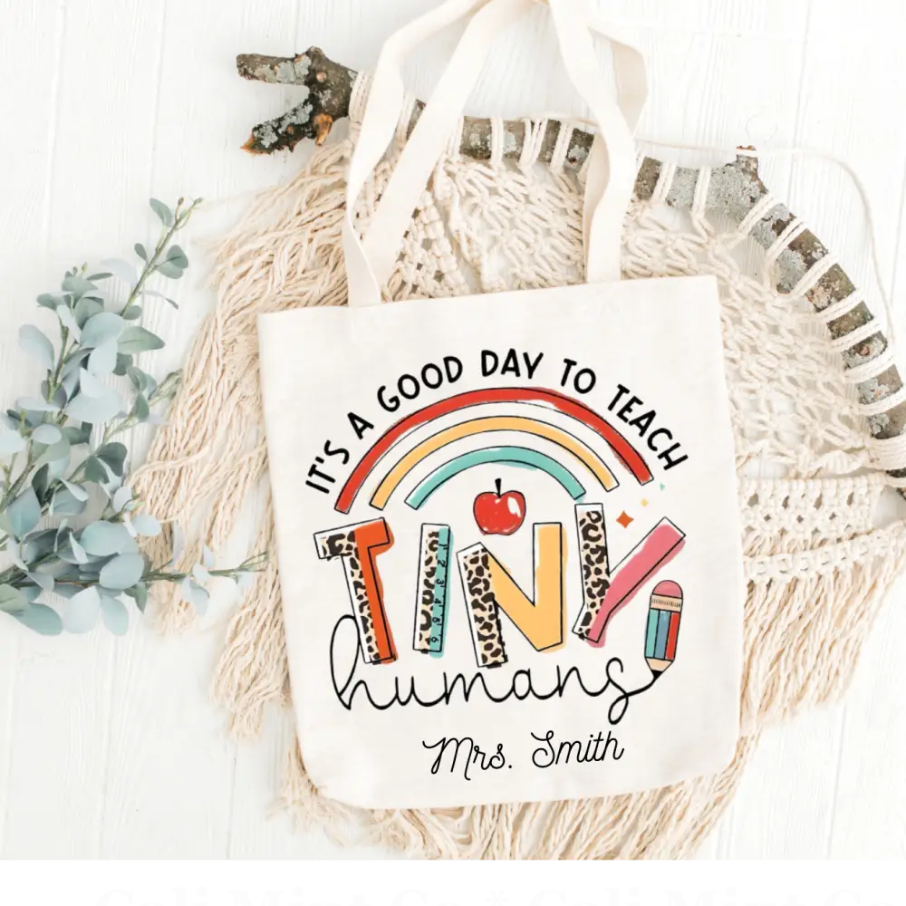 Teaching Tiny Humans Tote Bag