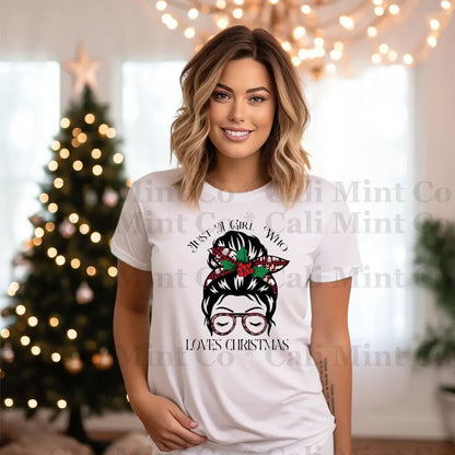 This Girl Loves Christmas Shirt