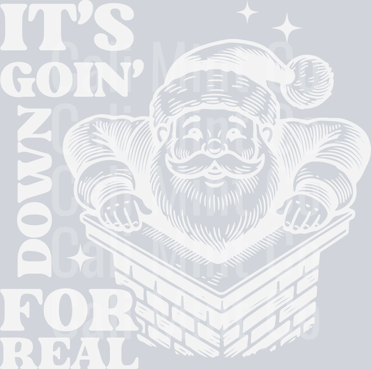 VINTAGE FUNNY SANTA