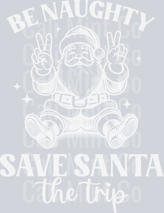 VINTAGE FUNNY SANTA
