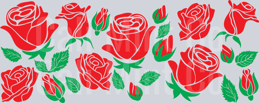 Rose glass can-4