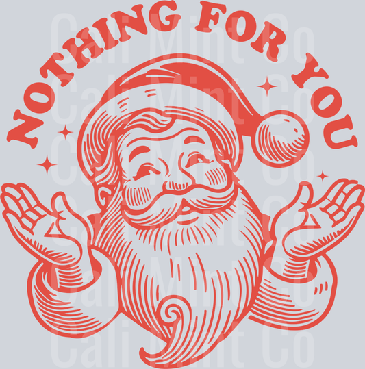 VINTAGE FUNNY SANTA