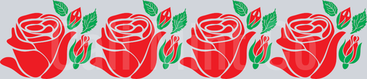 Rose glass can-10