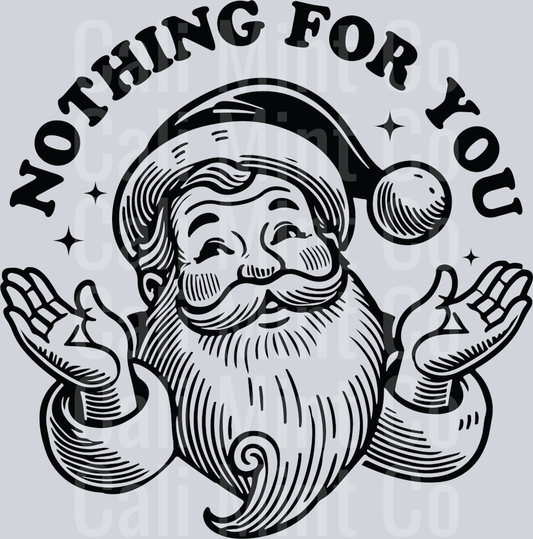VINTAGE FUNNY SANTA