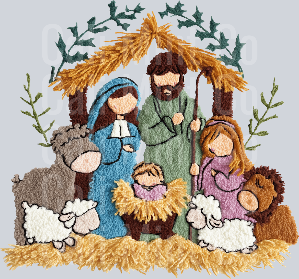 XMAS YARN DTF