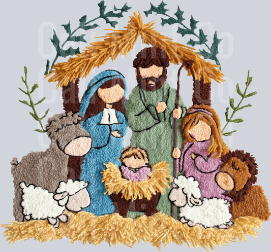 XMAS YARN DTF